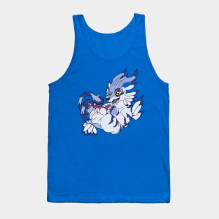 Garurumon Chibi Tank Top